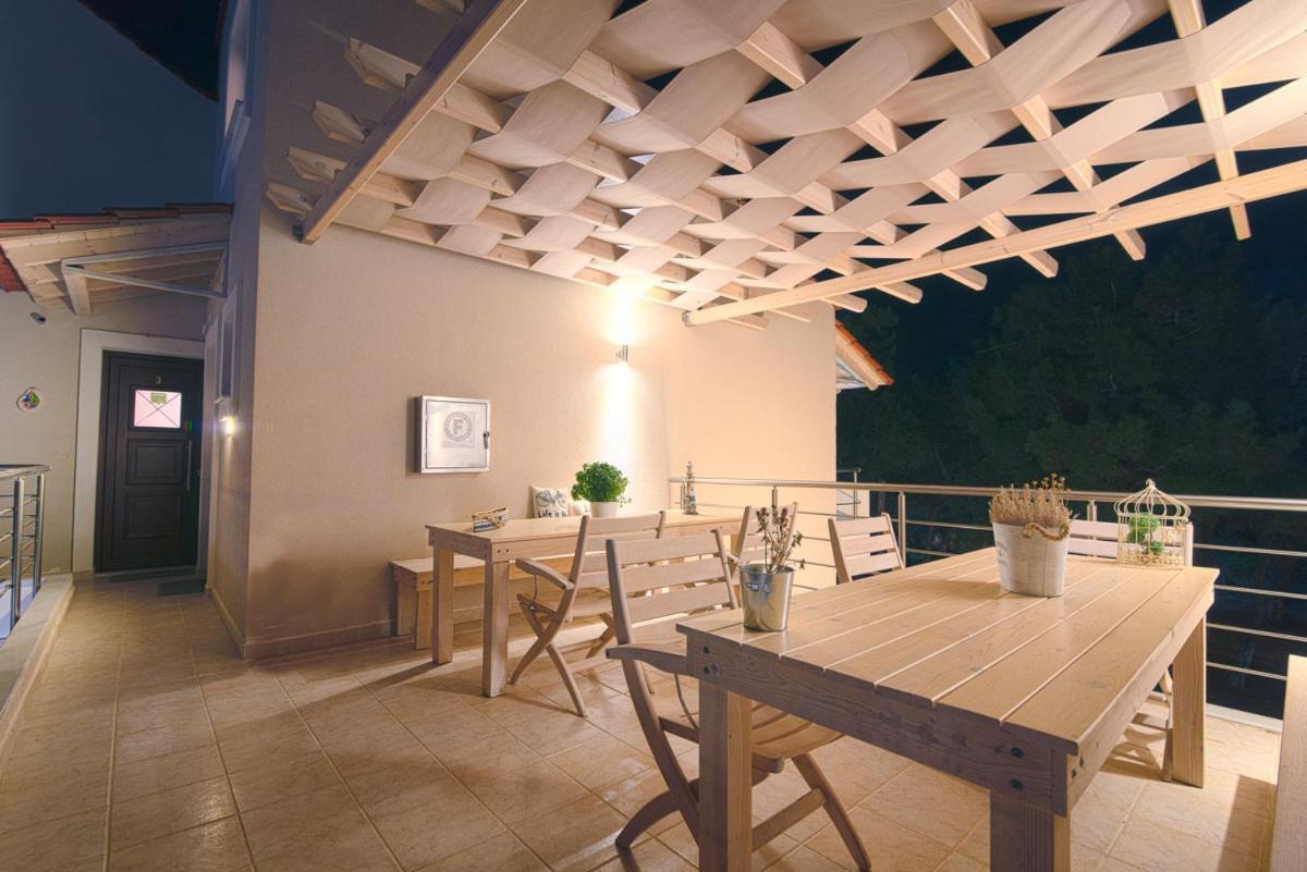 Villa Ermioni Apartments Limenaria  Luaran gambar